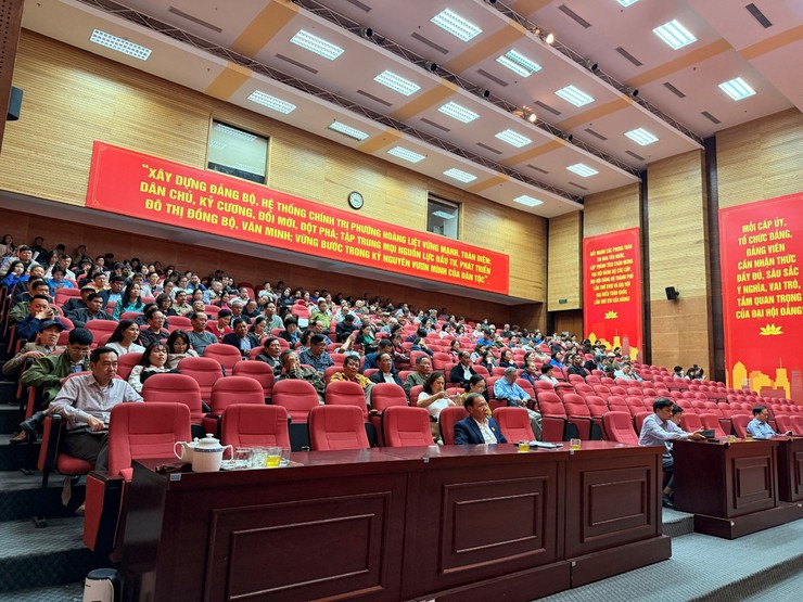 Phường Hoàng Liệt tổ chức hội nghị tuyên truyền, phổ biến một số nội dung cơ bản của luật bầu cử đại biểu quốc hội và đại biểu hội đồng nhân dân; các văn bản hướng dẫn thi hành- Ảnh 2.