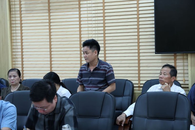 Ban chỉ đạo công tác giải phóng mặt bằng xã Xuân Mai tổ chức hội nghị kiểm điểm tiến độ giải phóng mặt bằng Dự án Cải tạo nâng cấp đường Quốc lộ 6 đoạn qua địa bàn xã- Ảnh 2.