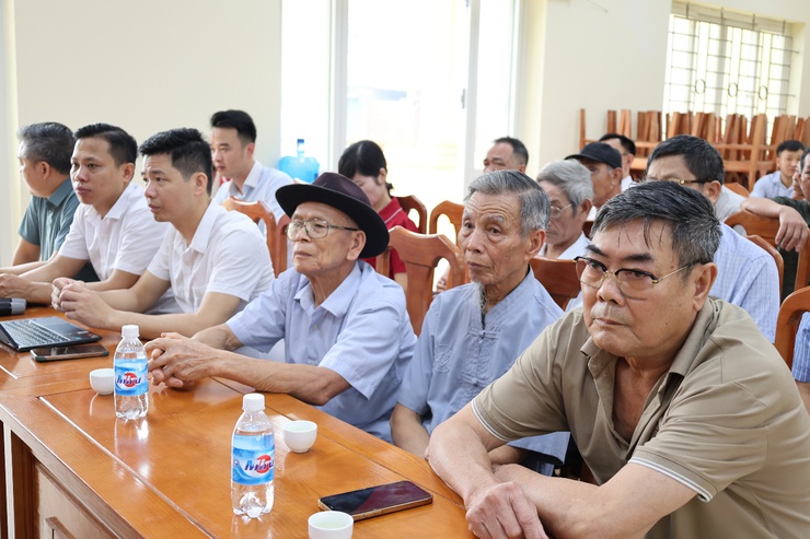 Tiến Thắng tháo gỡ khó khăn trong công tác Giải phóng mặt bằng dự án đấu giá đất tại thôn Đức Hậu và Ngự Tiền- Ảnh 2.