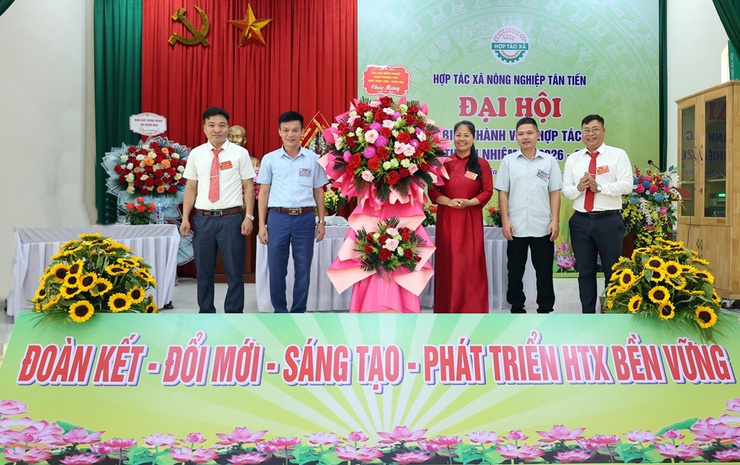 Đại hội đại biểu thành viên Hợp tác xã Nông nghiệp Tân Tiến nhiệm kỳ 2026 - 2031 đã thành công tốt đẹp- Ảnh 5.