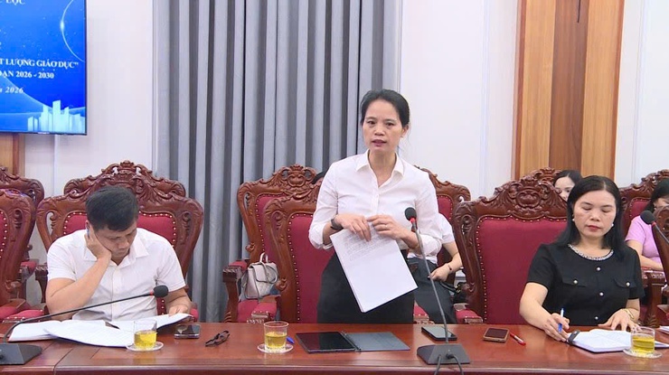 UBND xã tổ chức Hội nghị góp ý Dự thảo đề án "Nâng cao chất lượng giáo dục" giai đoạn 2026–2030- Ảnh 6.