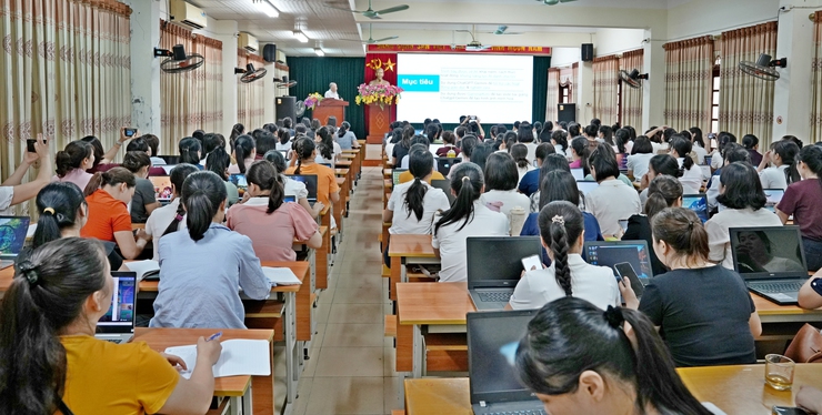 PHƯỜNG SƠN TÂY ĐẨY MẠNH ỨNG DỤNG TRÍ TUỆ NHÂN TẠO TRONG GIÁO DỤC MẦM NON.- Ảnh 3.