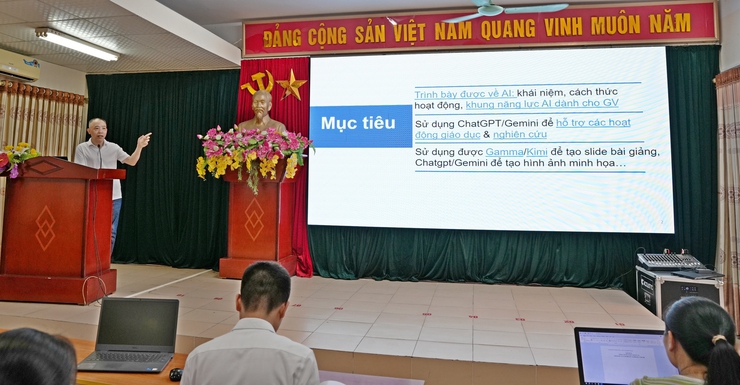 PHƯỜNG SƠN TÂY ĐẨY MẠNH ỨNG DỤNG TRÍ TUỆ NHÂN TẠO TRONG GIÁO DỤC MẦM NON.- Ảnh 1.