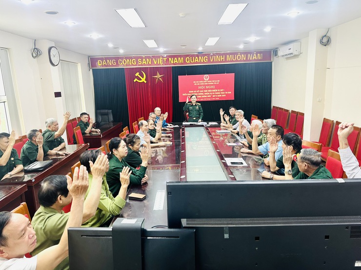 Hội CCB phường Yên Sở: Sơ kết quý I, triển khai nhiệm vụ quý II năm 2026 - tiếp tục phát huy phẩm chất "Bộ đội Cụ Hồ"- Ảnh 1.