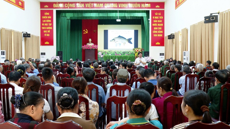 Ứng Hòa tập huấn kỹ thuật nuôi trồng thủy sản cho hơn 200 hội viên- Ảnh 3.