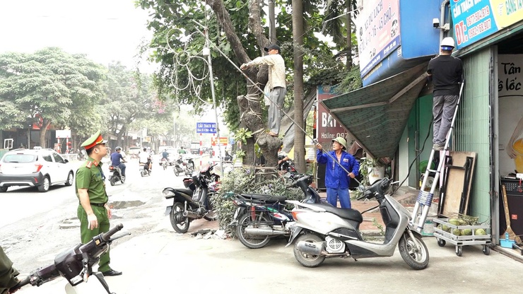 Xã Bình Minh tiếp tục xử lý vi phạm trật tự đô thị trên địa bàn- Ảnh 2.