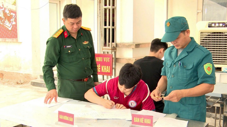 Thư Lâm tổ chức đăng ký Nghĩa vụ quân sự tuổi 17 năm 2026- Ảnh 1.