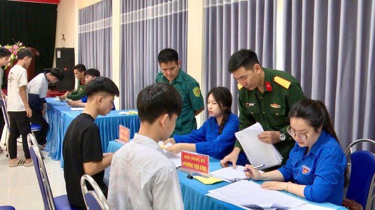 Thư Lâm tổ chức đăng ký Nghĩa vụ quân sự tuổi 17 năm 2026- Ảnh 2.