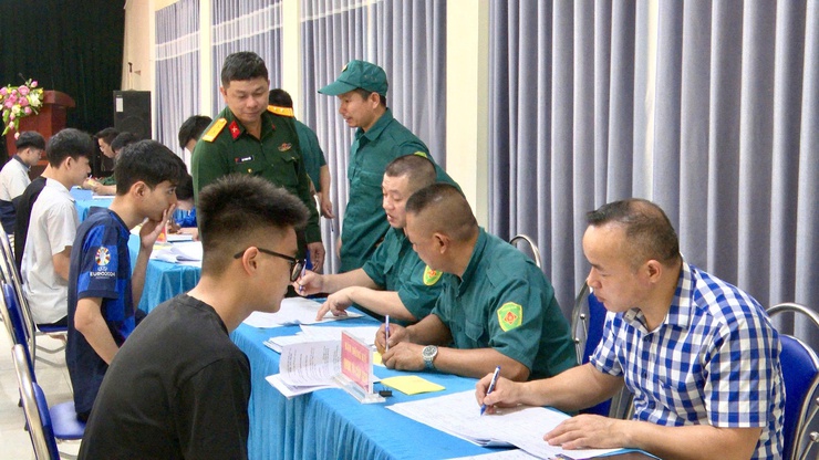 Thư Lâm tổ chức đăng ký Nghĩa vụ quân sự tuổi 17 năm 2026- Ảnh 3.