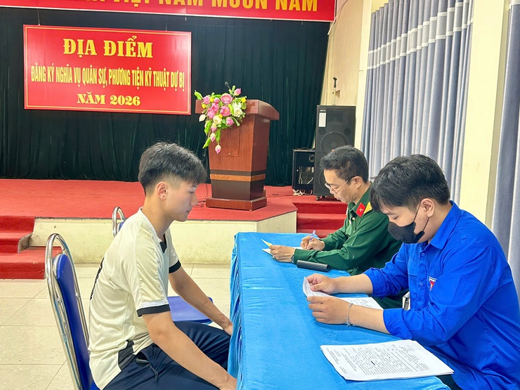 Thư Lâm tổ chức đăng ký Nghĩa vụ quân sự tuổi 17 năm 2026- Ảnh 9.