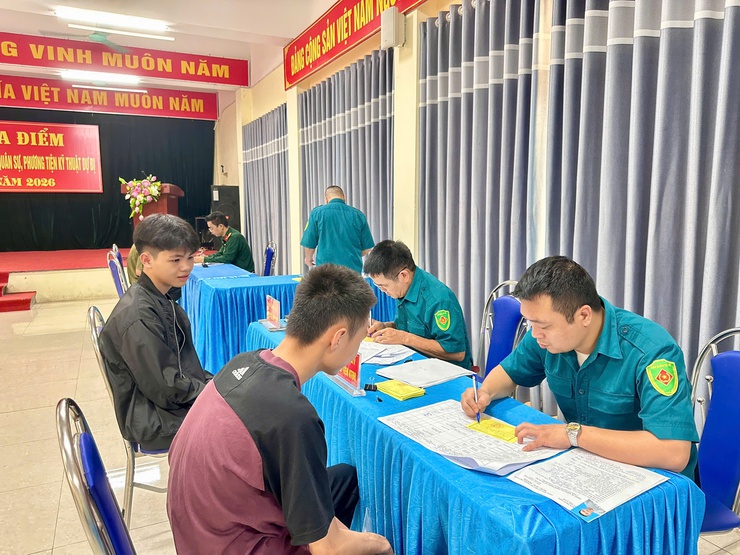 Thư Lâm tổ chức đăng ký Nghĩa vụ quân sự tuổi 17 năm 2026- Ảnh 12.