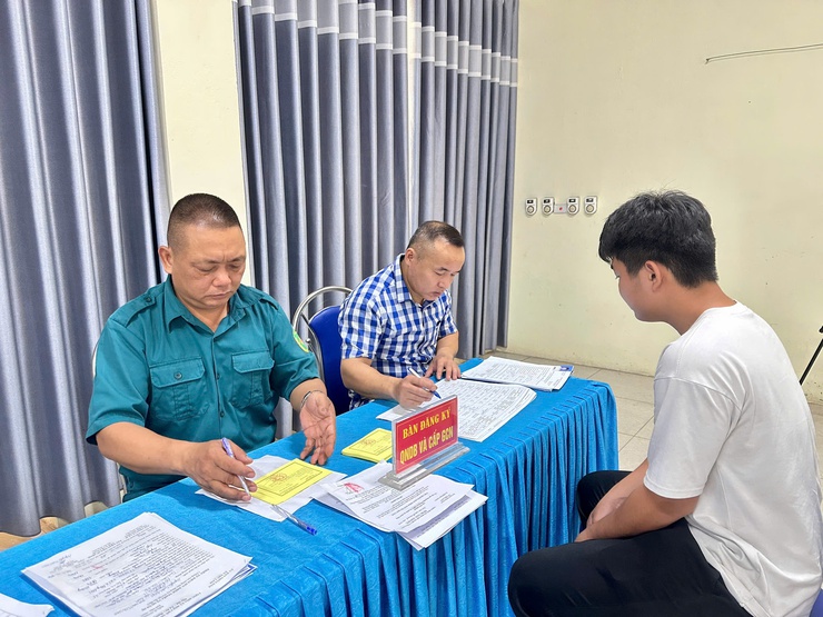 Thư Lâm tổ chức đăng ký Nghĩa vụ quân sự tuổi 17 năm 2026- Ảnh 13.