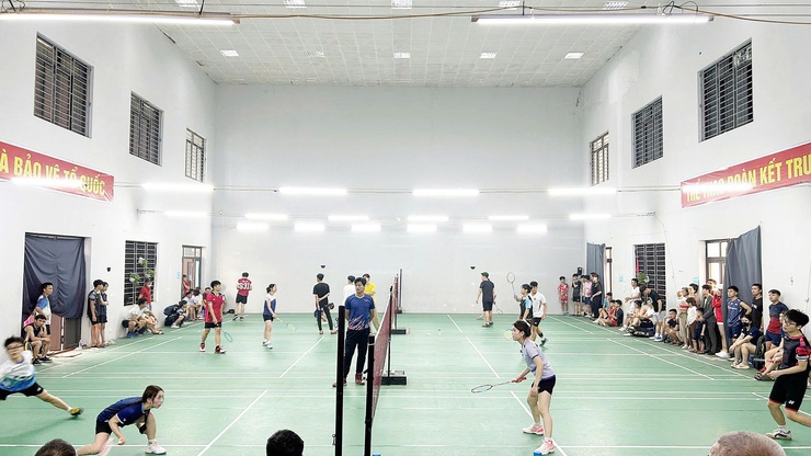 Sôi nổi Giải cầu lông các Câu lạc bộ xã Quảng Bị năm 2026- Ảnh 8.