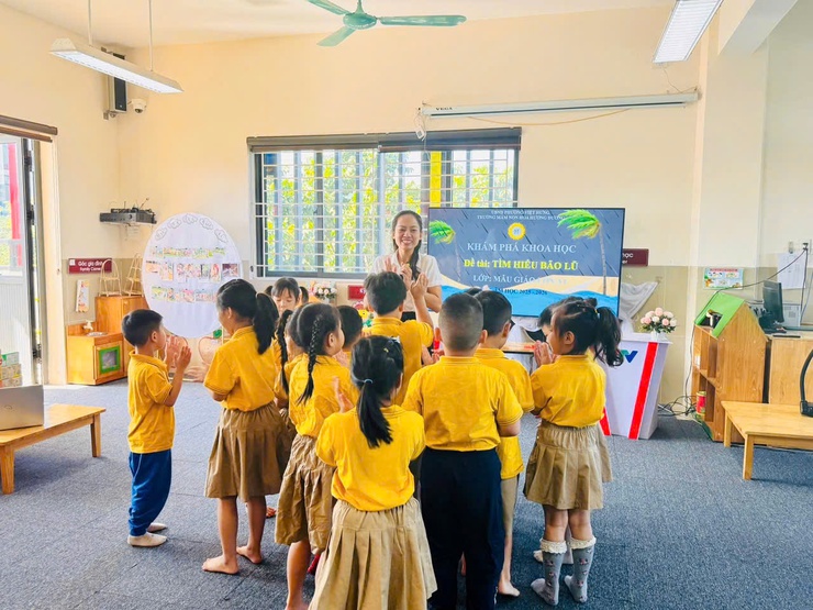 Gương điển hình trong học tập và làm theo tư tưởng đạo đức, phong cách Hồ Chí Minh tại trường Mầm non Hoa Hướng Dương.- Ảnh 4.