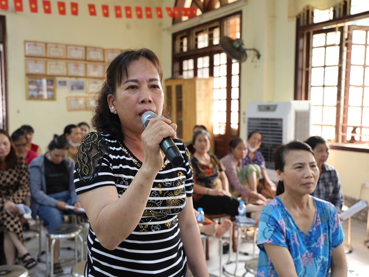 Thôn Song Khê xã Tam Hưng: Tạo đồng thuận trong nhân dân, đẩy nhanh giải phóng mặt bằng Dự án Khu đô thị thể thao Olympic- Ảnh 6.
