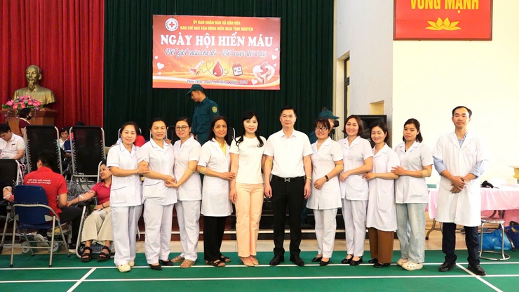 XÃ DÂN HOÀ TIẾP NHẬN 295 ĐƠN VỊ MÁU TRONG NGÀY HỘI HIẾN MÁU TÌNH NGUYỆN ĐỢT 1 NĂM 2026- Ảnh 11.