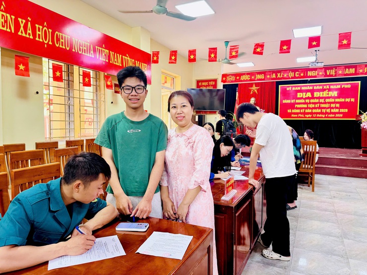  Nam Phù: Đăng ký nghĩa vụ quân sự, dân quân tự vệ – quản lý chặt nguồn, sẵn sàng cho nhiệm vụ quốc phòng năm 2026- Ảnh 21.
