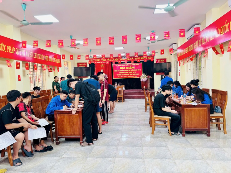  Nam Phù: Đăng ký nghĩa vụ quân sự, dân quân tự vệ – quản lý chặt nguồn, sẵn sàng cho nhiệm vụ quốc phòng năm 2026- Ảnh 15.