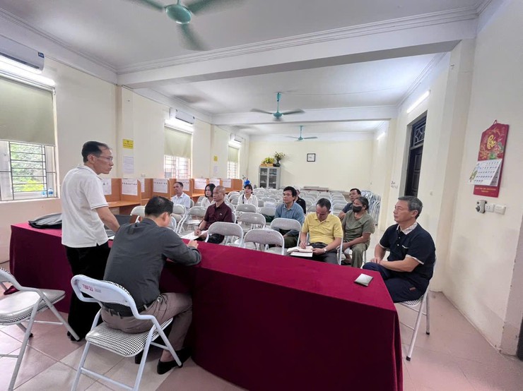 Phường Bồ Đề tăng cường tuyên truyền, vận động Nhân dân trong giải phóng mặt bằng dự án cầu Trần Hưng Đạo- Ảnh 2.