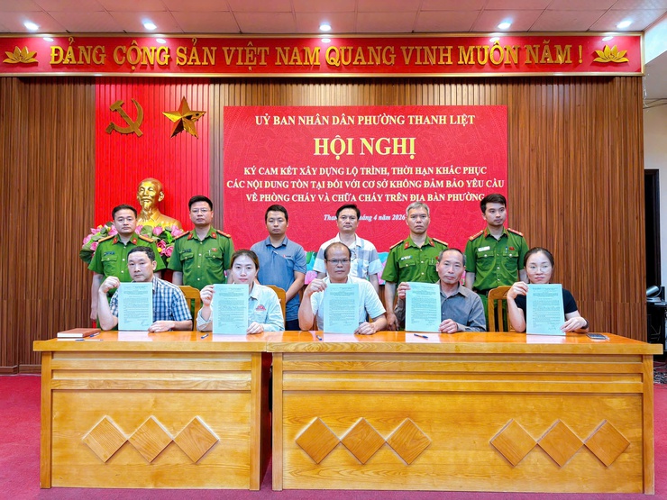 Thanh Liệt siết chặt công tác phòng cháy, chữa cháy, kiên quyết xử lý cơ sở không đảm bảo an toàn- Ảnh 6.