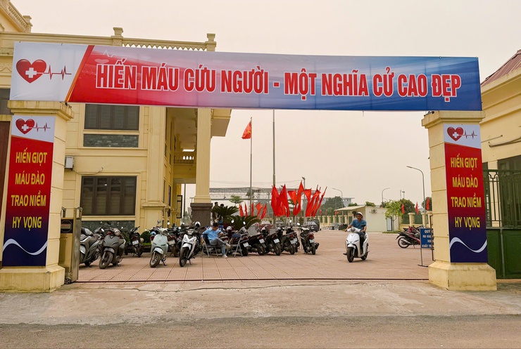 Thanh Liệt: Hơn 500 tình nguyện viên tham gia Ngày hội hiến máu đợt 1/2026- Ảnh 1.