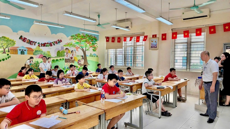 Thanh Liệt tổ chức cuộc thi giao lưu Olympic Tiếng Anh cấp tiểu học năm học 2025 – 2026- Ảnh 8.