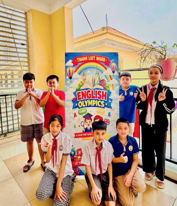 Thanh Liệt tổ chức cuộc thi giao lưu Olympic Tiếng Anh cấp tiểu học năm học 2025 – 2026- Ảnh 5.