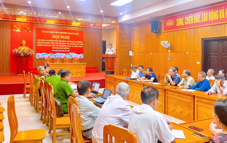 Thanh Liệt siết chặt công tác phòng cháy, chữa cháy, kiên quyết xử lý cơ sở không đảm bảo an toàn- Ảnh 1.