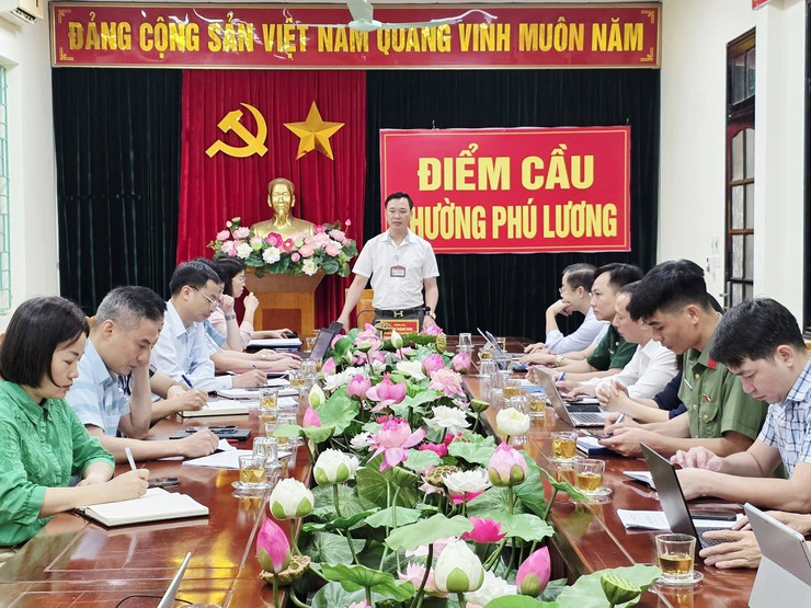 Ban chỉ đạo 57 Đảng uỷ phường Phú Lương giao ban quý I, triển khai nhiệm vụ trọng tâm quý II/2026- Ảnh 1.