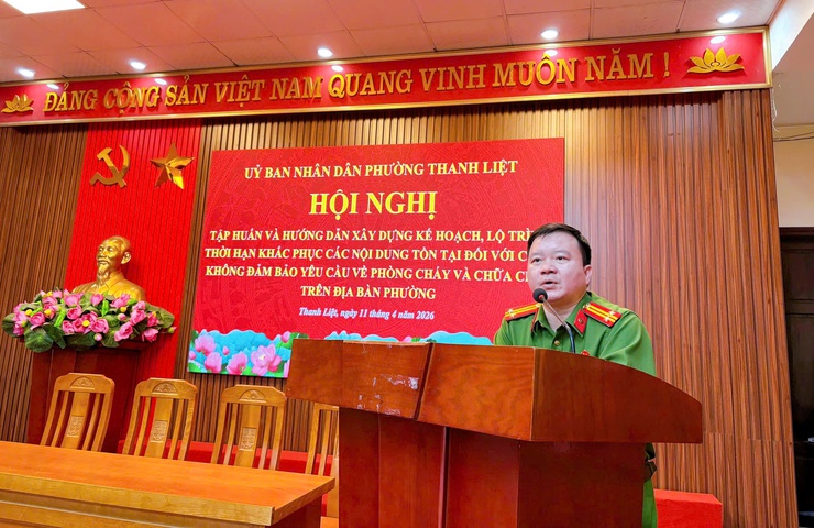 Thanh Liệt siết chặt công tác phòng cháy, chữa cháy, kiên quyết xử lý cơ sở không đảm bảo an toàn- Ảnh 2.