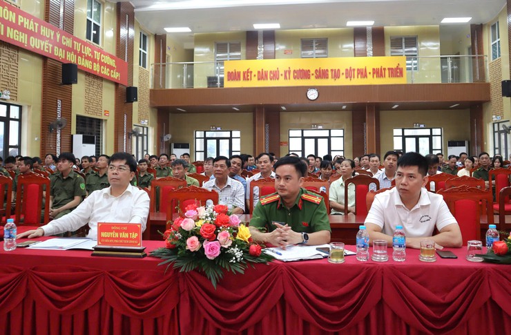 Nâng cao kỹ năng phòng cháy, chữa cháy cho người dân xã Hát Môn- Ảnh 2.