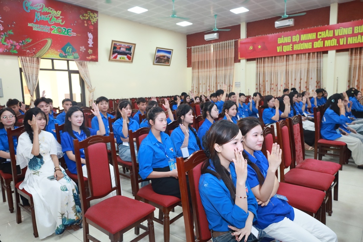 Thanh niên Minh Châu khát vọng cống hiến, tiên phong chuyển đổi số và phát triển quê hương- Ảnh 10.