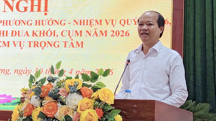 Tam Hưng: Giao ban công tác Mặt trận quý I, ký cam kết thi đua năm 2026- Ảnh 1.