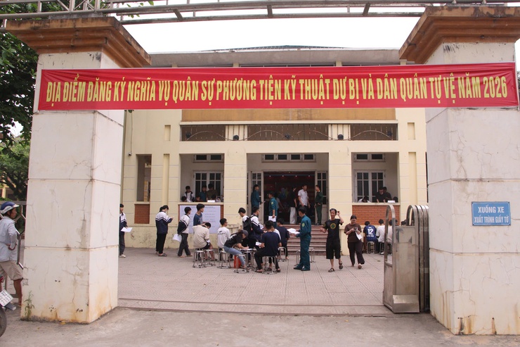 Phú Nghĩa hoàn thành toàn diện công tác đăng ký nghĩa vụ quân sự, dân quân tự vệ năm 2026- Ảnh 1.