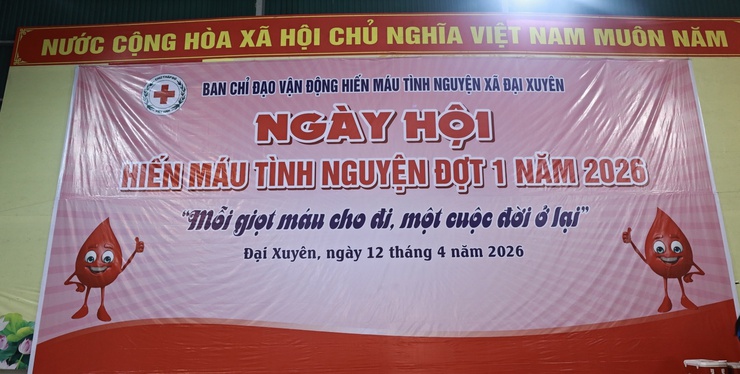 Đại Xuyên: Kết nối những giọt máu hồng, lan tỏa yêu thương- Ảnh 1.