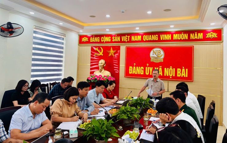 Xã Nội Bài đối thoại với doanh nghiệp, nâng cao chất lượng xây dựng Đảng trong khu vực ngoài Nhà nước- Ảnh 1.