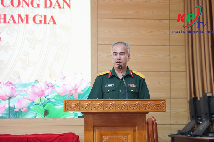 Xã Kiều Phú tổ chức hội nghị tổng kết công tác tuyển chọn, gọi công dân nhập ngũ và thực hiện nghĩa vụ tham gia Công an nhân dân năm 2026.- Ảnh 4.