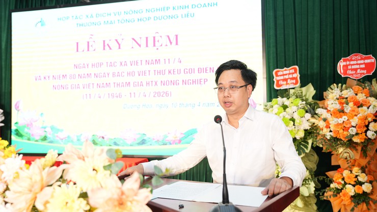 HTX Dương Liễu tổ chức Lễ kỷ niệm Ngày hợp tác xã Việt Nam và 80 năm ngày Bác Hồ viết thư kêu gọi Điền chủ nông gia Việt Nam tham gia HTX Việt Nam (11/4/1946-11/4/2026) - Ảnh 10.