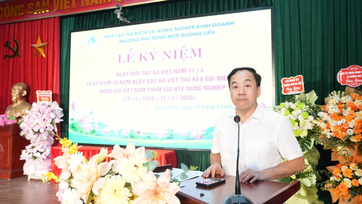 HTX Dương Liễu tổ chức Lễ kỷ niệm Ngày hợp tác xã Việt Nam và 80 năm ngày Bác Hồ viết thư kêu gọi Điền chủ nông gia Việt Nam tham gia HTX Việt Nam (11/4/1946-11/4/2026) - Ảnh 11.