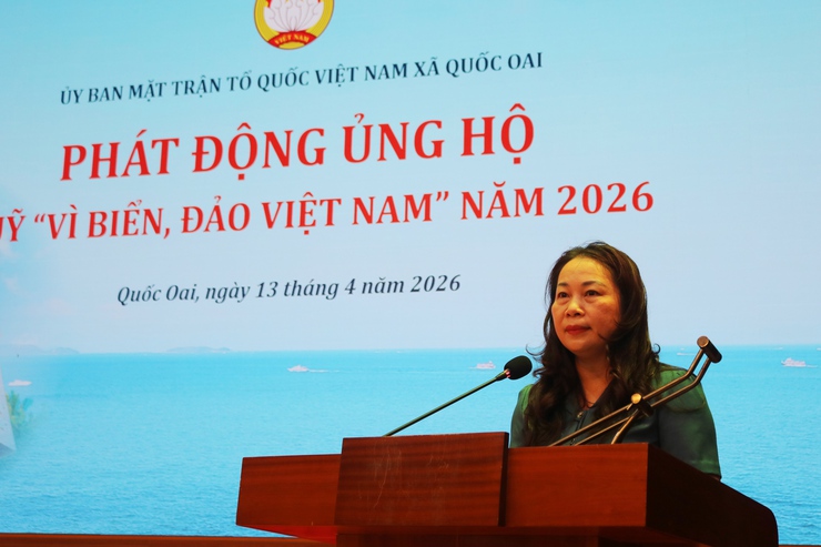 Quốc Oai phát động quỹ “vì biển, đảo việt nam” năm 2026: lan tỏa tinh thần đoàn kết, hướng về biển đảo thiêng liêng- Ảnh 3.