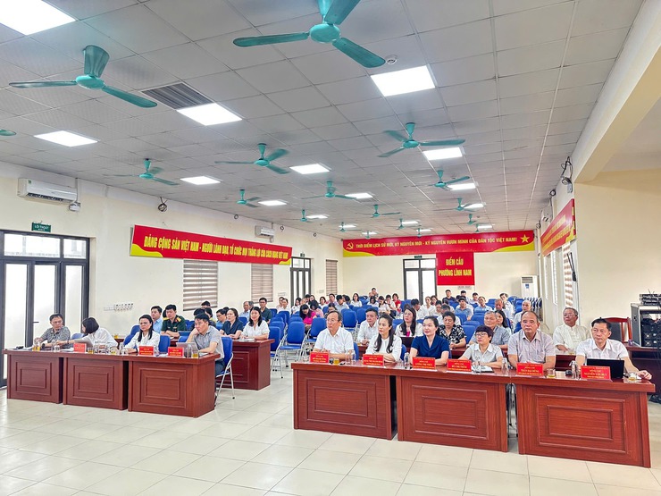 PHƯỜNG LĨNH NAM THAM DỰ HỘI NGHỊ TRỰC TUYẾN TOÀN QUỐC NGHIÊN CỨU, HỌC TẬP, QUÁN TRIỆT NGHỊ QUYẾT HỘI NGHỊ LẦN THỨ 2 BAN CHẤP HÀNH TRUNG ƯƠNG ĐẢNG KHÓA XIV.- Ảnh 2.