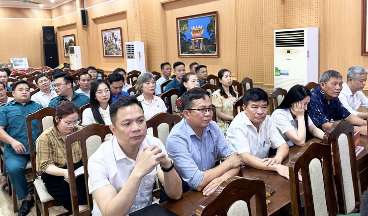 Xã Đại Thanh tổng kết công tác tuyển chọn gọi công dân nhập ngũ, thực hiện nghĩa vụ tham gia Công an nhân dân năm 2026, triển khai phương hướng, nhiệm vụ năm 2027.- Ảnh 2.