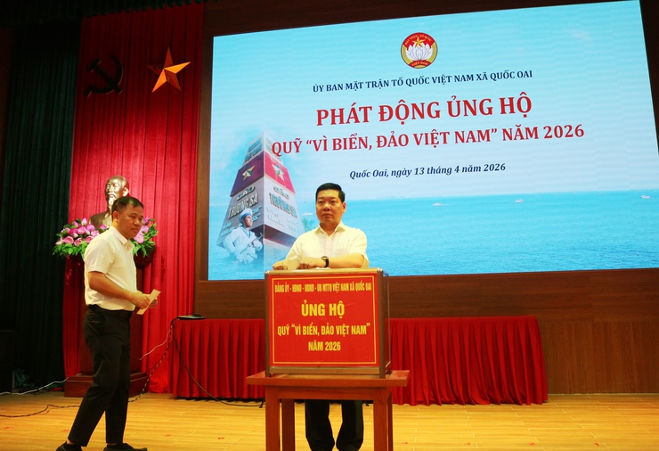 Quốc Oai phát động quỹ “vì biển, đảo việt nam” năm 2026: lan tỏa tinh thần đoàn kết, hướng về biển đảo thiêng liêng- Ảnh 4.