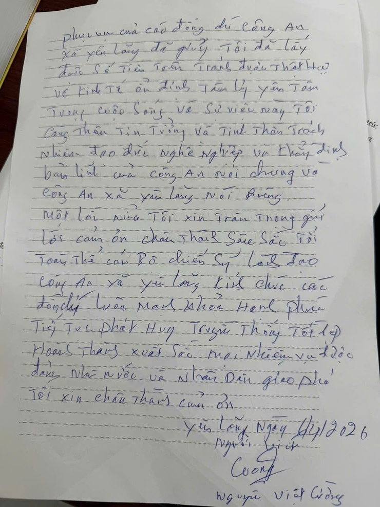 Công an xã Yên Lãng kịp thời hỗ trợ người dân tìm lại tài sản- Ảnh 3.