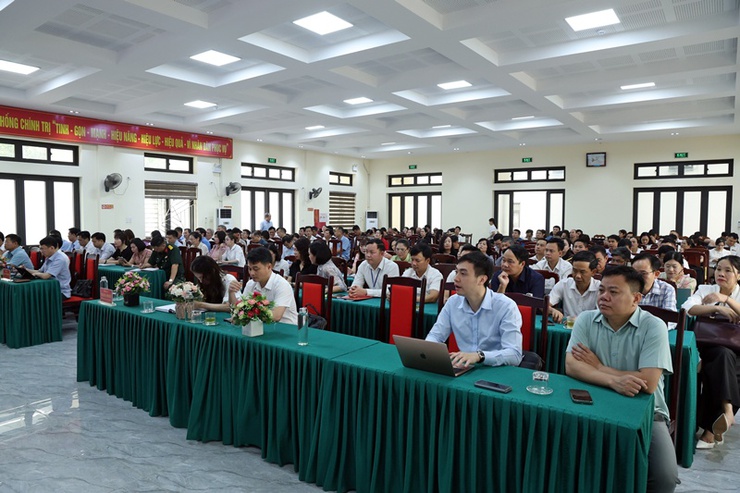 Gần 2,2 triệu cán bộ, đảng viên dự hội nghị quán triệt, triển khai thực hiện Nghị quyết Trung ương 2 (khóa XIV)- Ảnh 8.