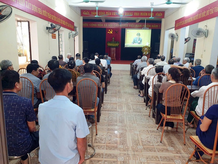 Gần 2,2 triệu cán bộ, đảng viên dự hội nghị quán triệt, triển khai thực hiện Nghị quyết Trung ương 2 (khóa XIV)- Ảnh 9.