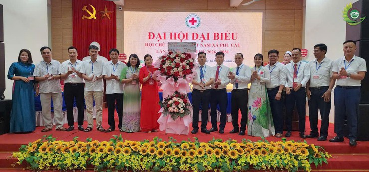 Phú Cát tổ chức Đại hội đại biểu Hội Chữ thập đỏ xã lần thứ I, nhiệm kỳ 2026–2031- Ảnh 5.