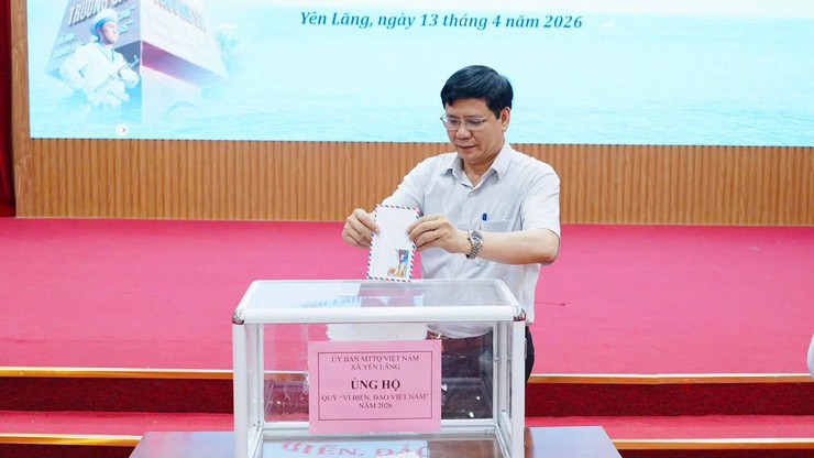 XÃ YÊN LÃNG TỔ CHỨC HỘI NGHỊ PHÁT ĐỘNG ỦNG HỘ QUỸ “VÌ BIỂN, ĐẢO VIỆT NAM” NĂM 2026- Ảnh 5.