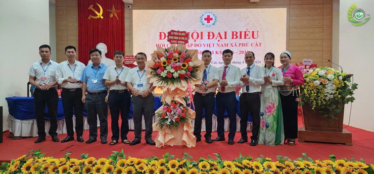 Phú Cát tổ chức Đại hội đại biểu Hội Chữ thập đỏ xã lần thứ I, nhiệm kỳ 2026–2031- Ảnh 6.