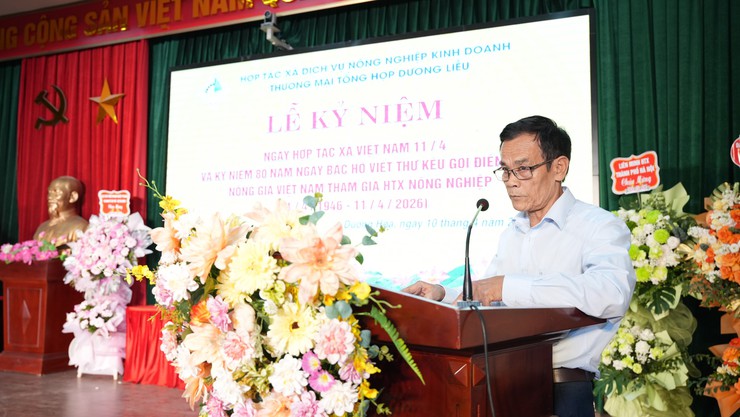 HTX Dương Liễu tổ chức Lễ kỷ niệm Ngày hợp tác xã Việt Nam và 80 năm ngày Bác Hồ viết thư kêu gọi Điền chủ nông gia Việt Nam tham gia HTX Việt Nam (11/4/1946-11/4/2026) - Ảnh 6.